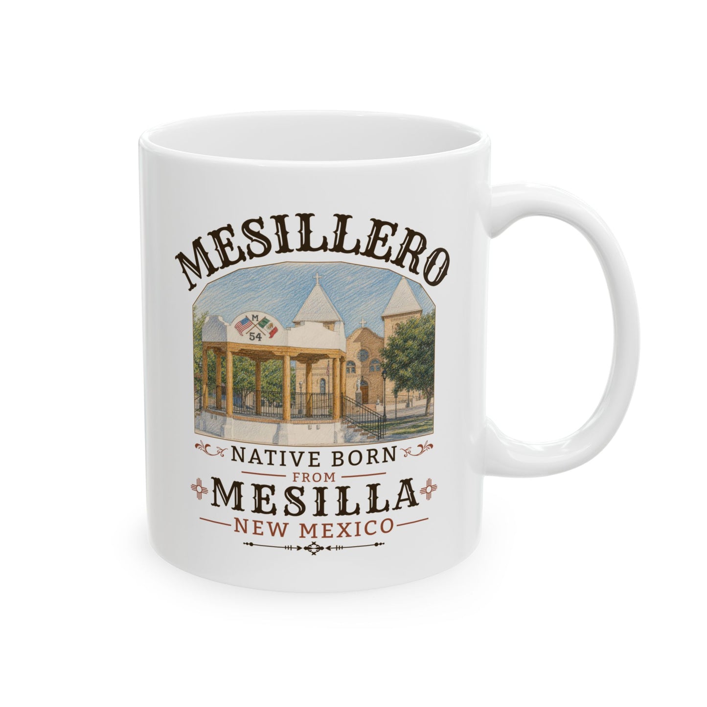 Mesillero Ceramic Mug (11oz, 15oz)
