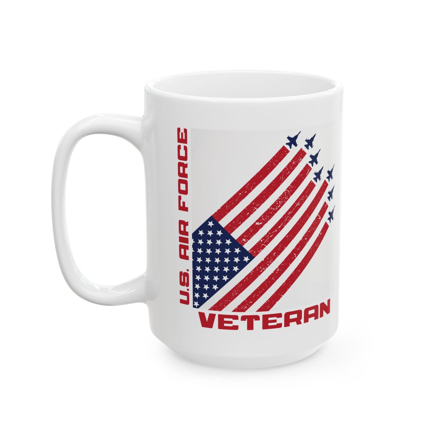 U.S. Air Force Veteran Ceramic Mug (11oz, 15oz)