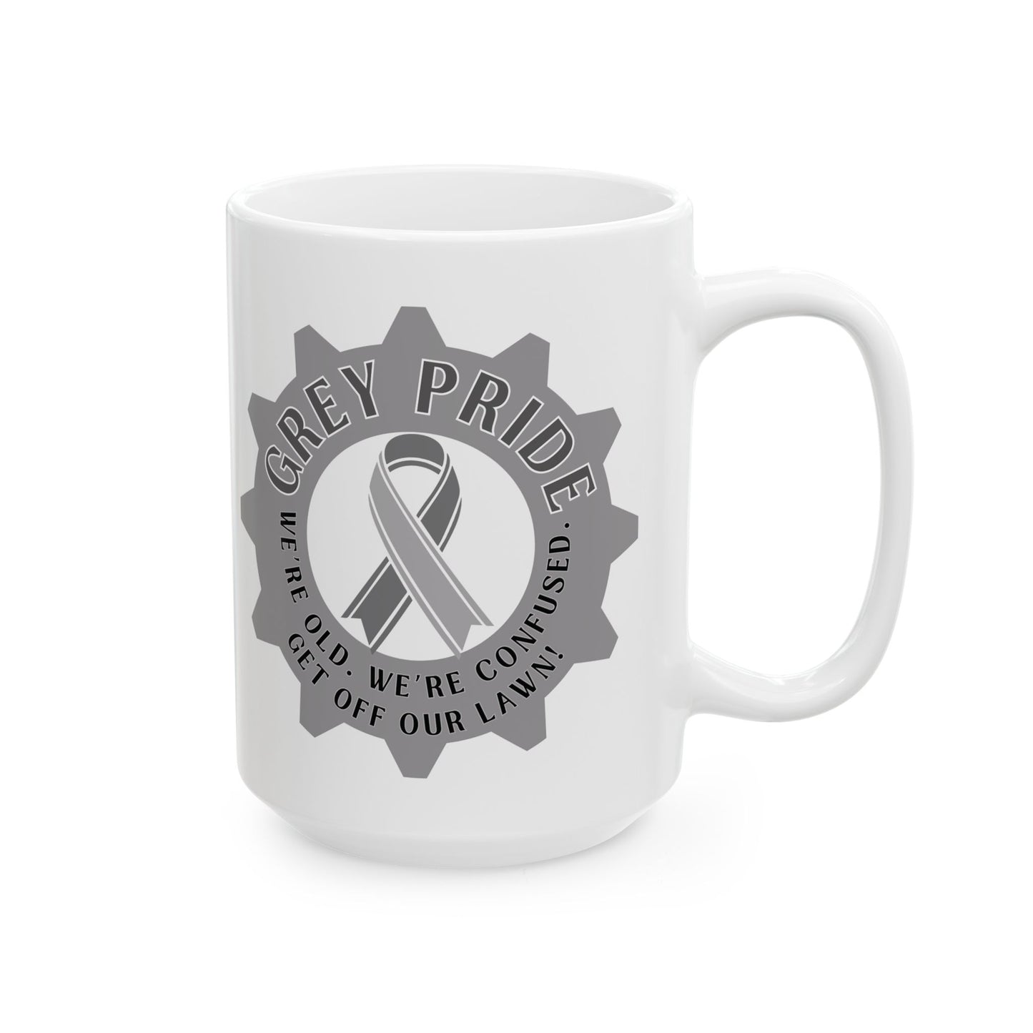 Grey Pride Ceramic Mug (11oz, 15oz)