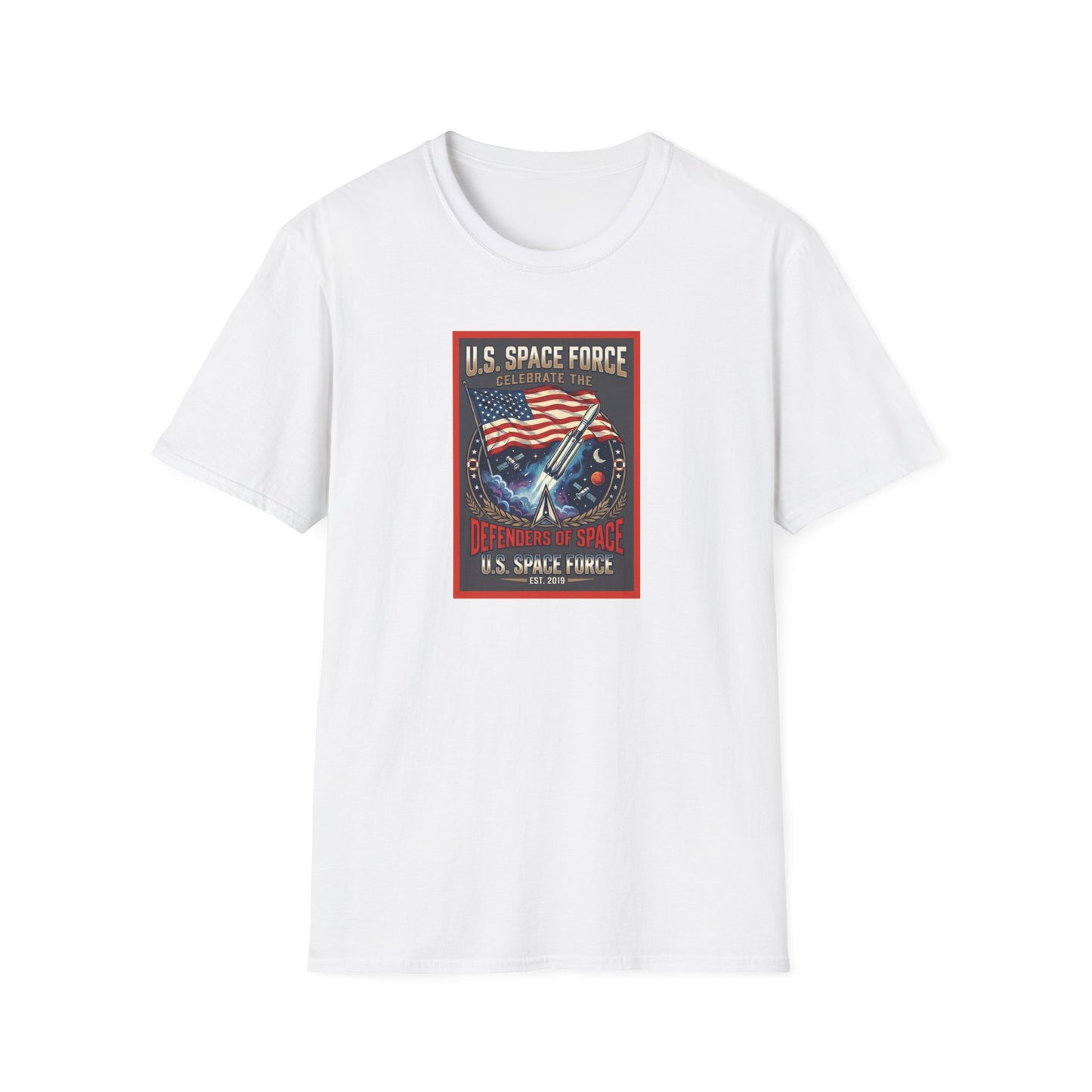 U.S. Space Force Defenders of Space Unisex Softstyle T-Shirt