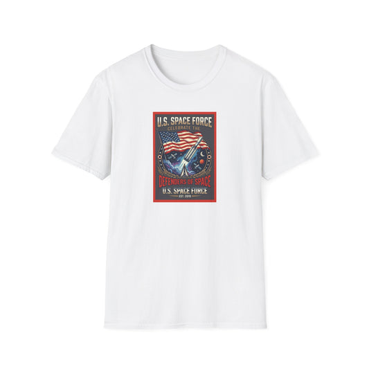 U.S. Space Force Defenders of Space Unisex Softstyle T-Shirt