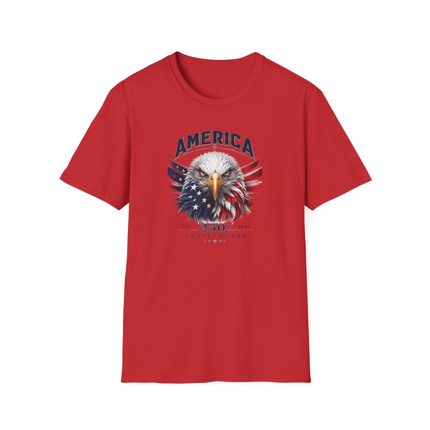America 250: American Eagle Unisex Softstyle T-Shirt