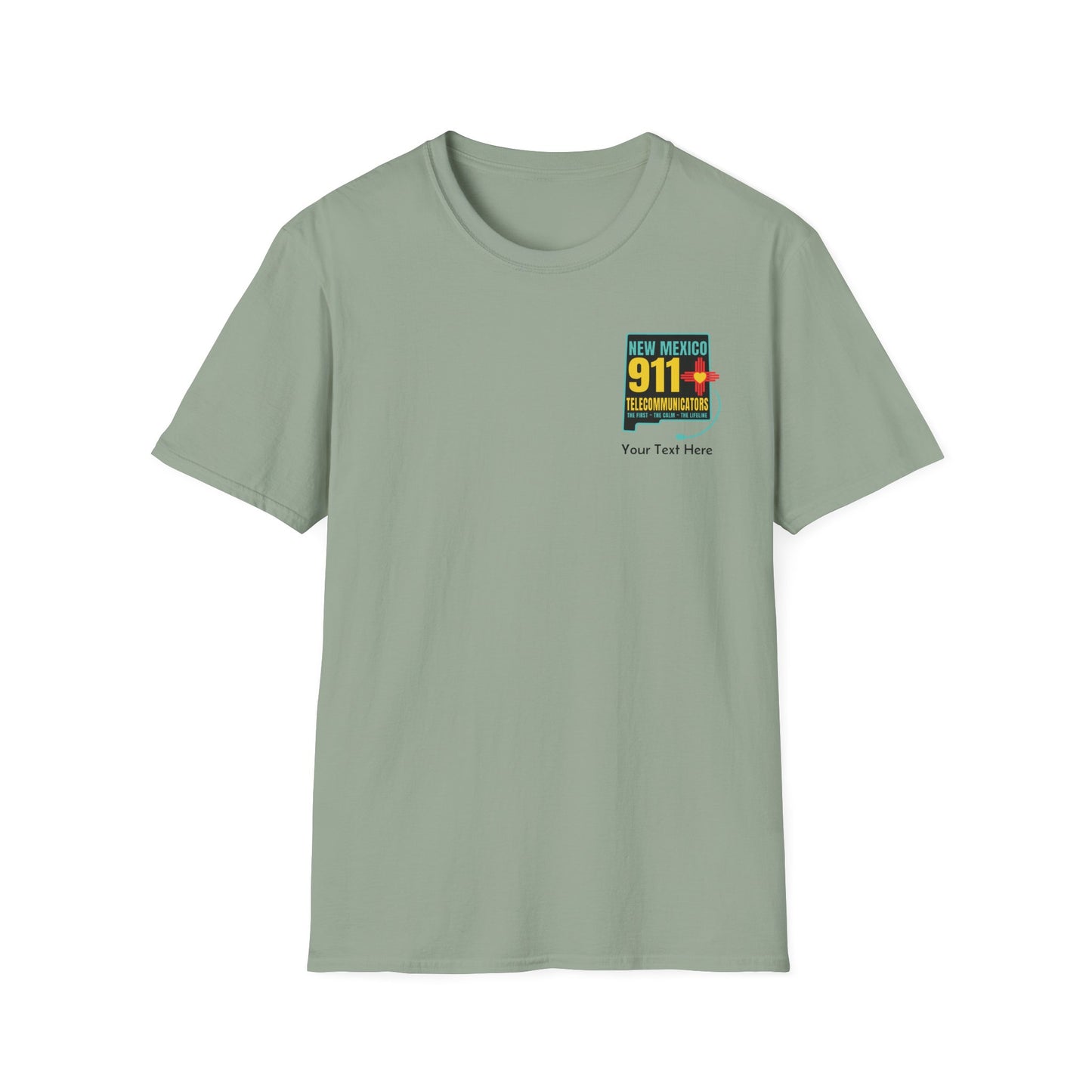 New Mexico 911 Telecommunicators Unisex Softstyle T-Shirt