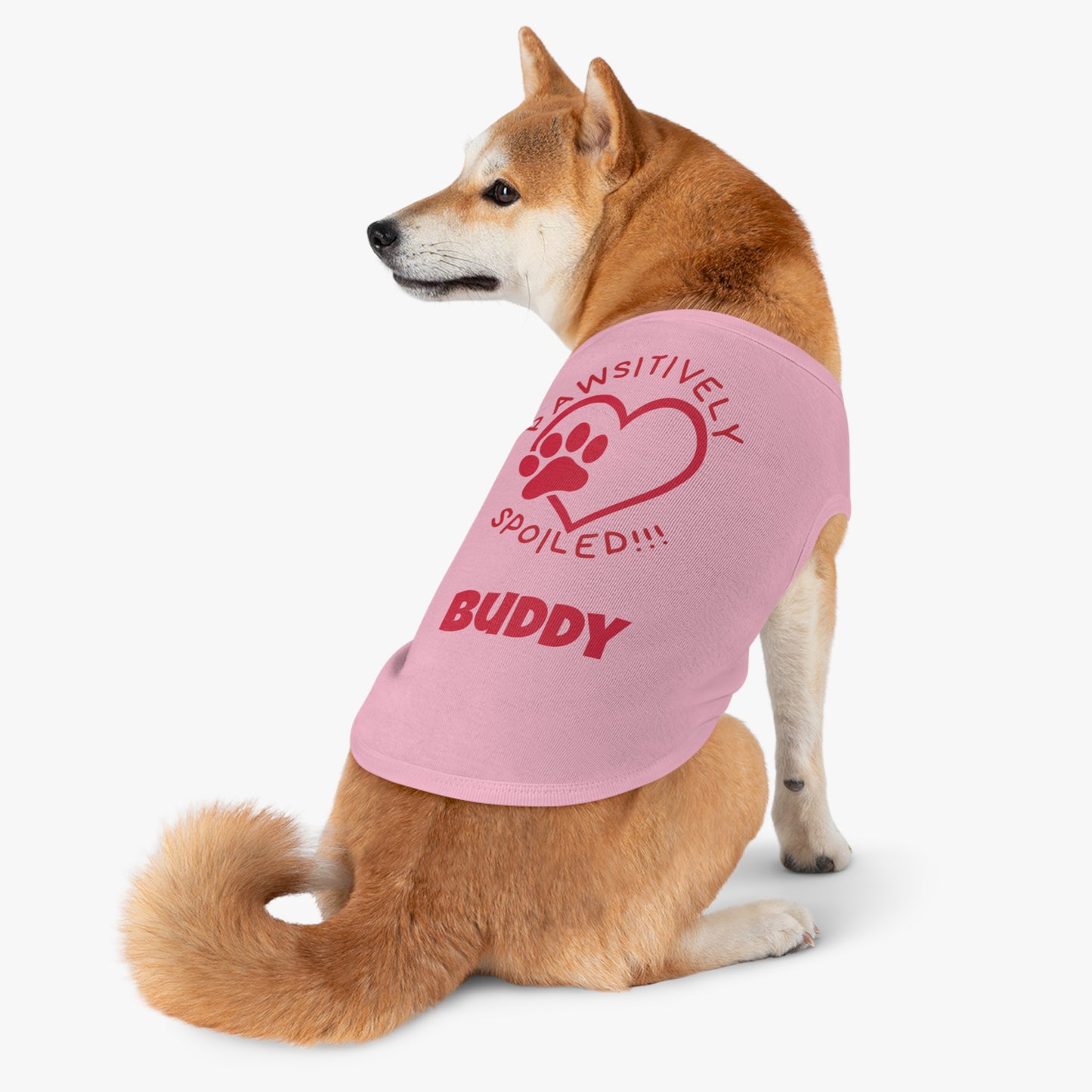 Pawsitively Spoiled PERSONALIZED Pet Tank Top