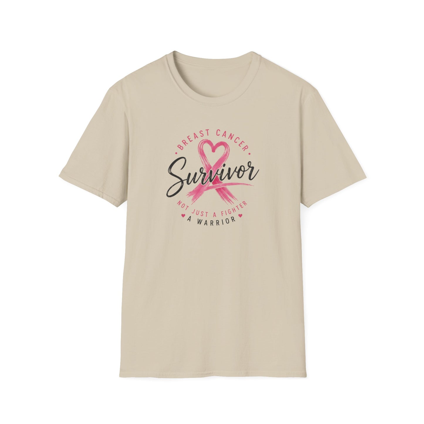Breast Cancer Survivor - Warrior Unisex Softstyle T-Shirt