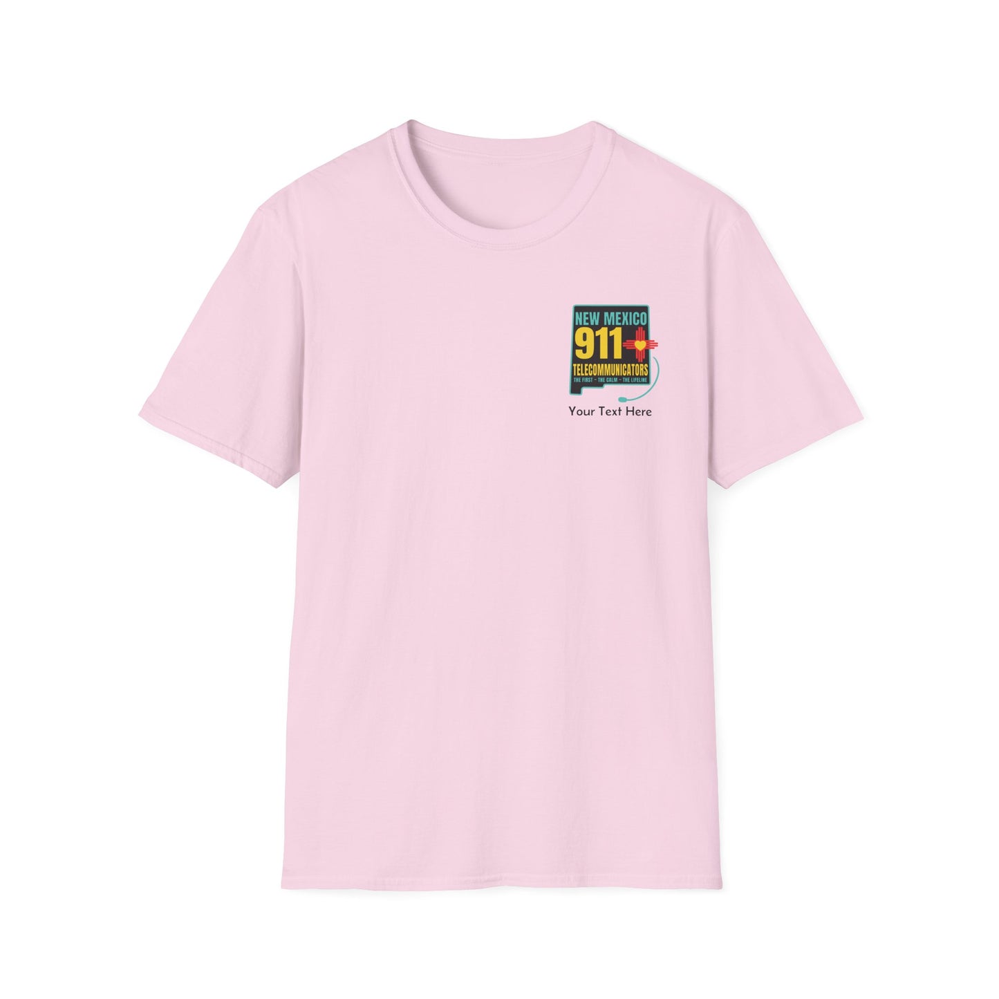 New Mexico 911 Telecommunicators Unisex Softstyle T-Shirt