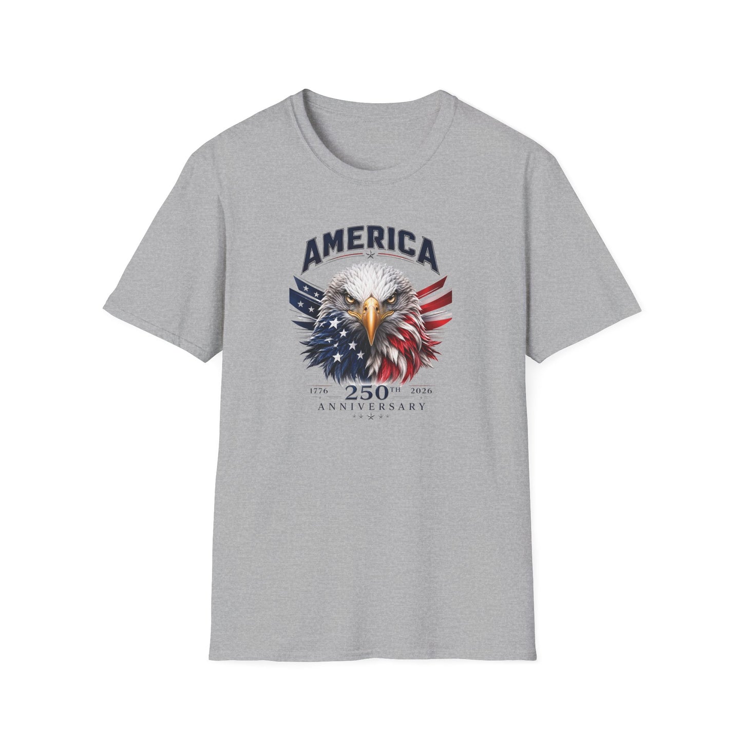 America 250: American Eagle Unisex Softstyle T-Shirt