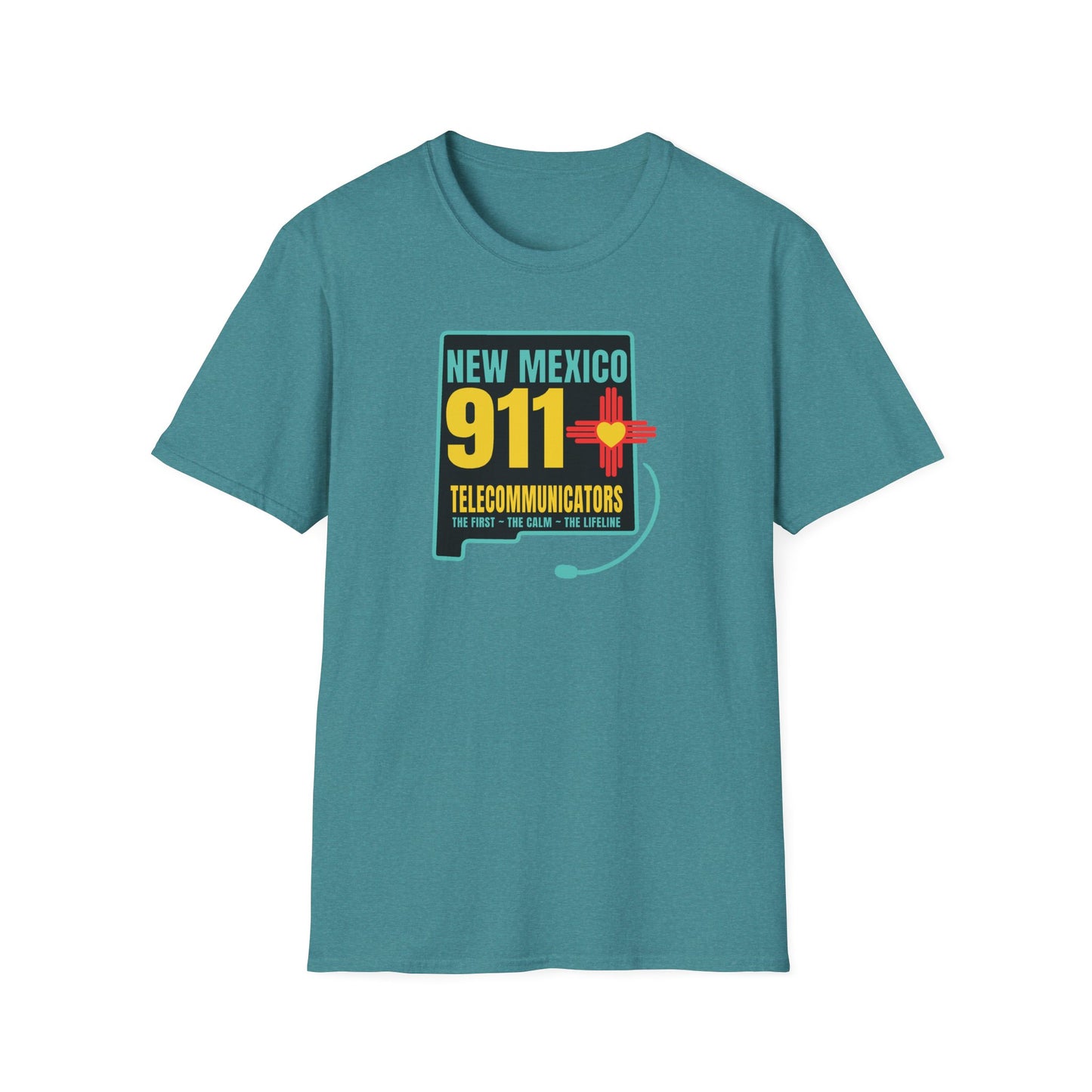 New Mexico 911 Telecommunicators Unisex Softstyle T-Shirt