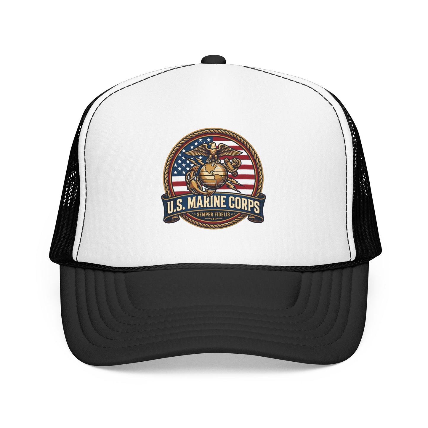 U.S. Marine Corps Patriotic Trucker Hat