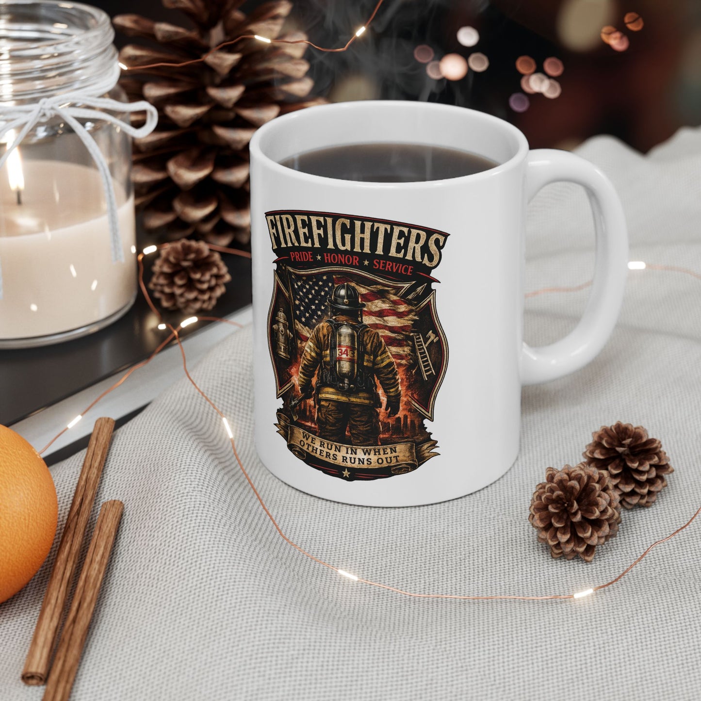 Firefighters Ceramic Mug