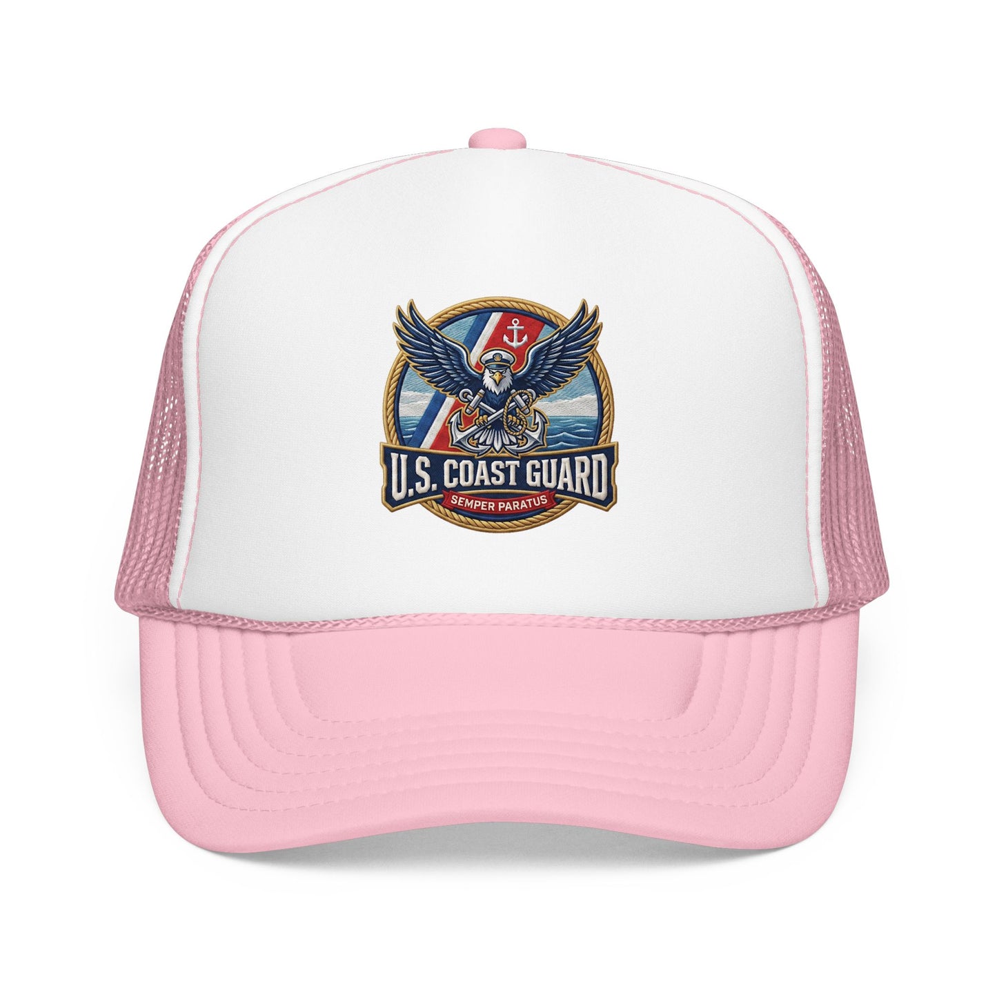 U.S. Coast Guard Patriotic Trucker Hat
