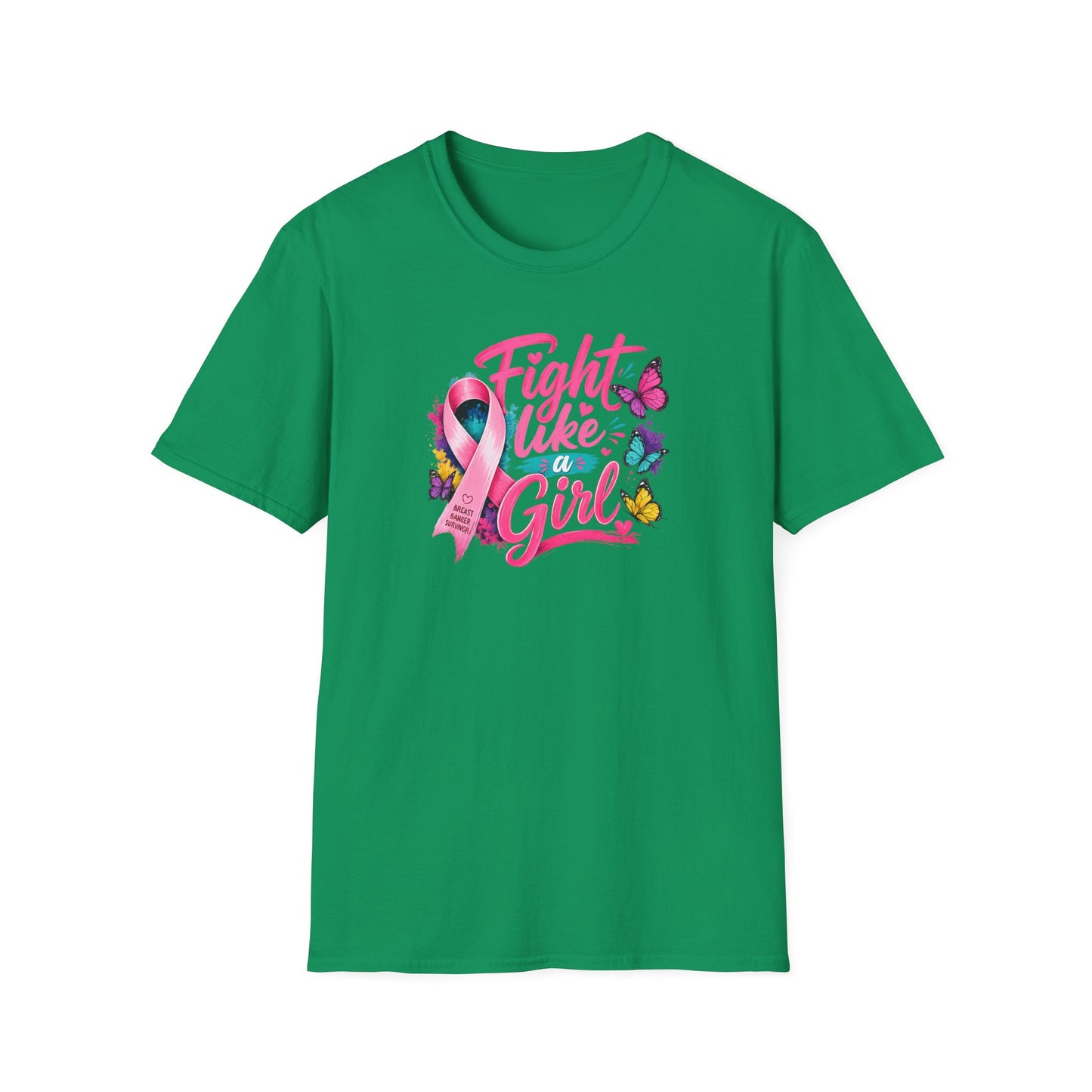 Fight Like a Girl Unisex Softstyle T-Shirt