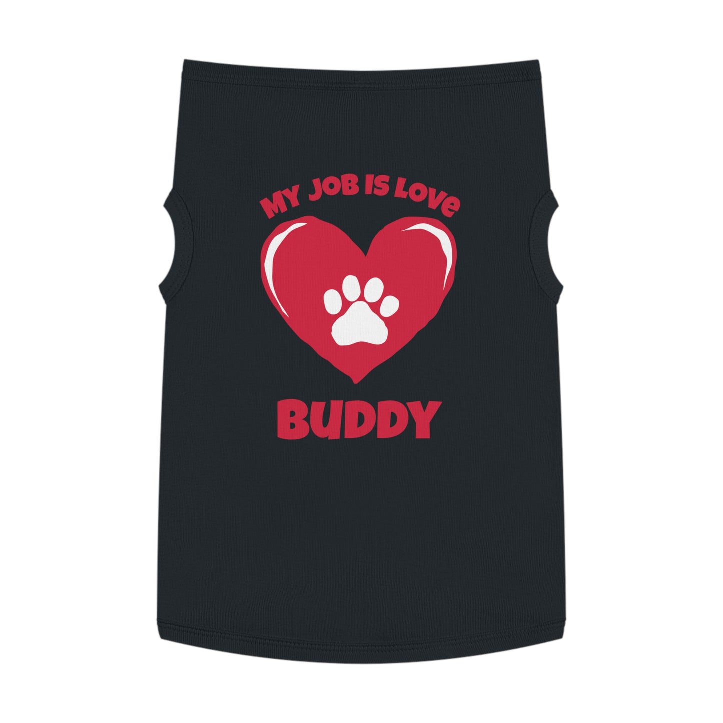 My Job Is Love PERSONALIZED Pet Tank Top
