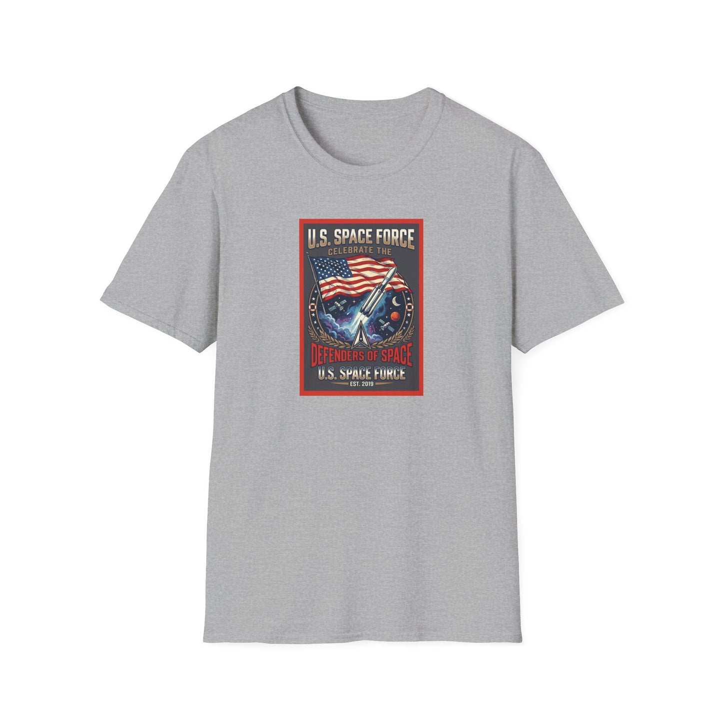 U.S. Space Force Defenders of Space Unisex Softstyle T-Shirt