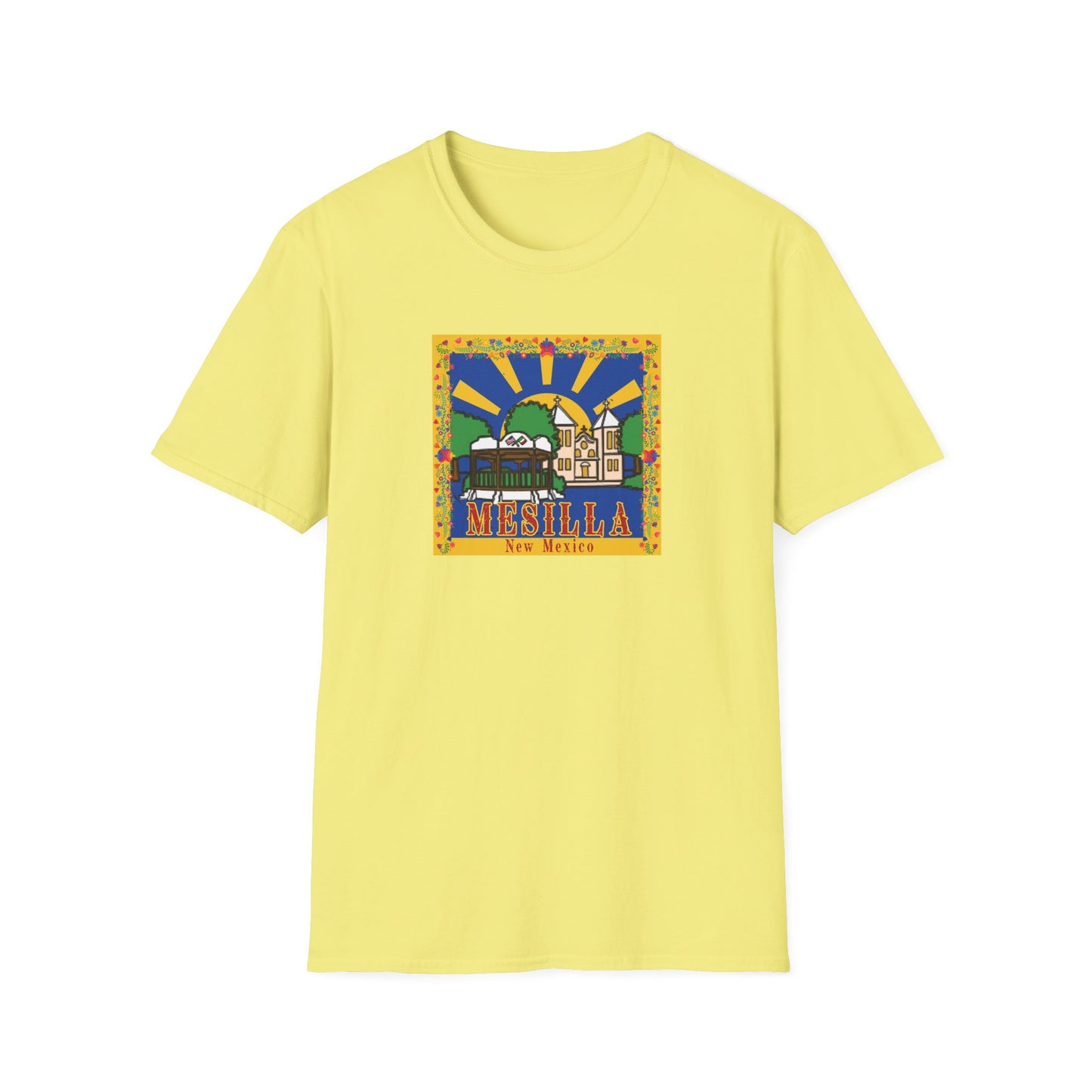 Mesilla - Square Unisex Softstyle T-Shirt