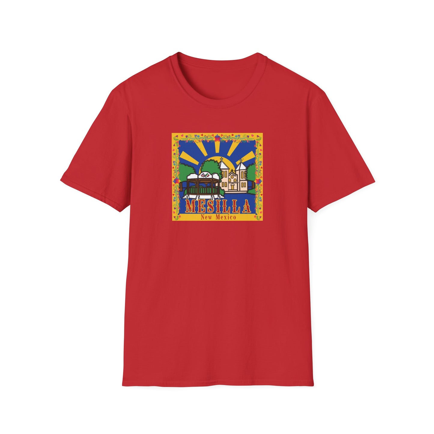 Mesilla - Square Unisex Softstyle T-Shirt