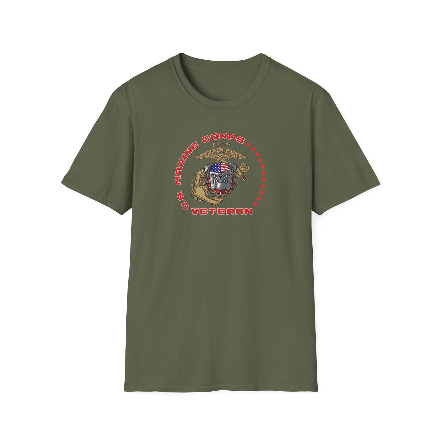 U.S. Marine Corps Veteran Unisex Softstyle T-Shirt