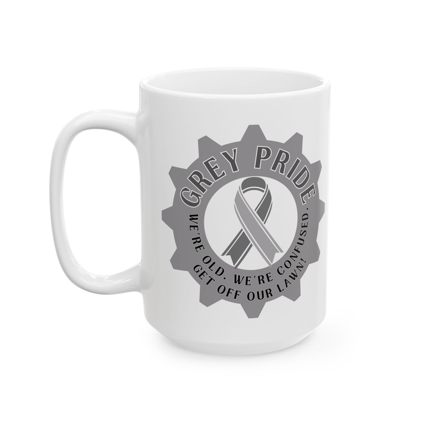Grey Pride Ceramic Mug (11oz, 15oz)