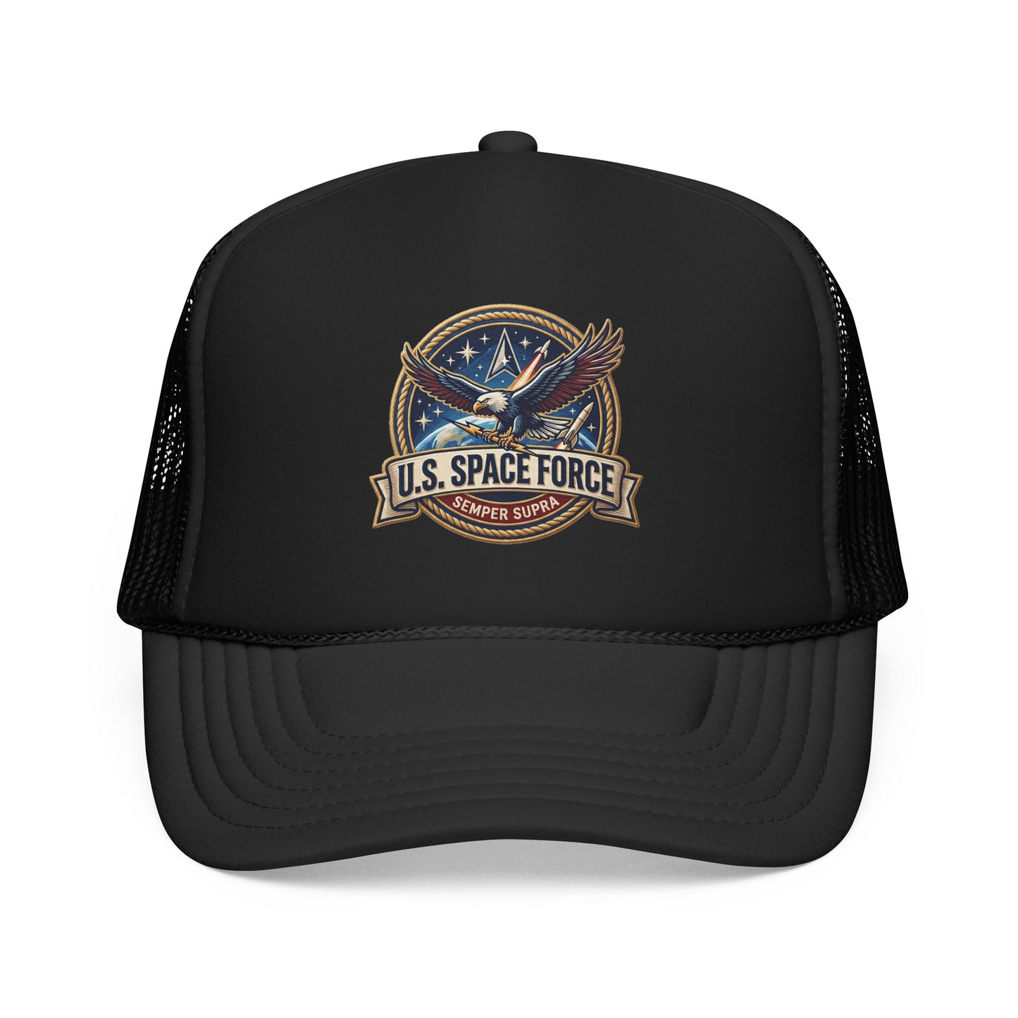 U.S. Space Force Patriotic Trucker Hat