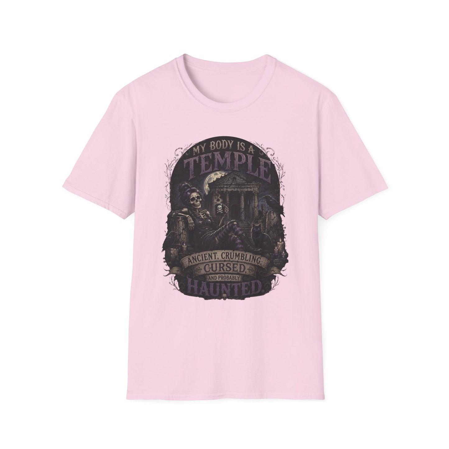Body a Temple - Female Unisex Softstyle T-Shirt