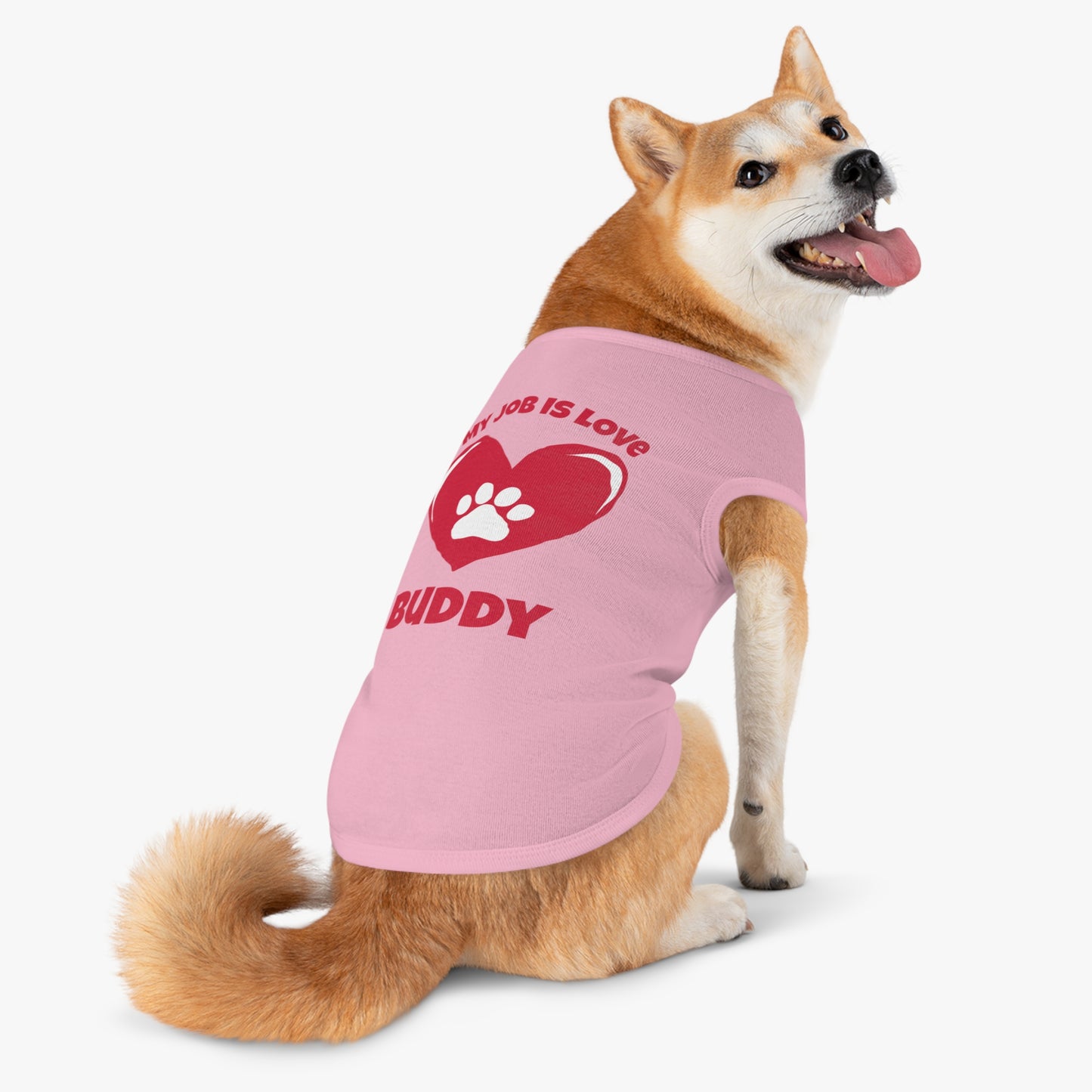 My Job Is Love PERSONALIZED Pet Tank Top
