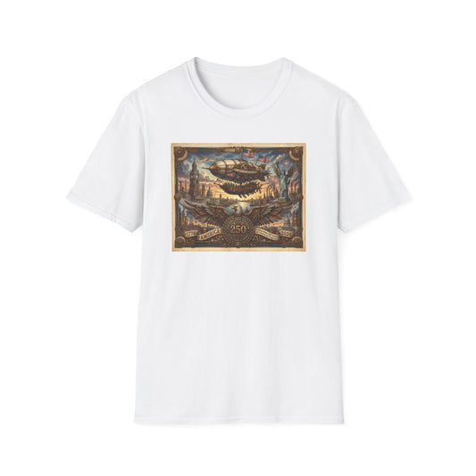 Copy of America 250: Steampunk Unisex Softstyle T-Shirt