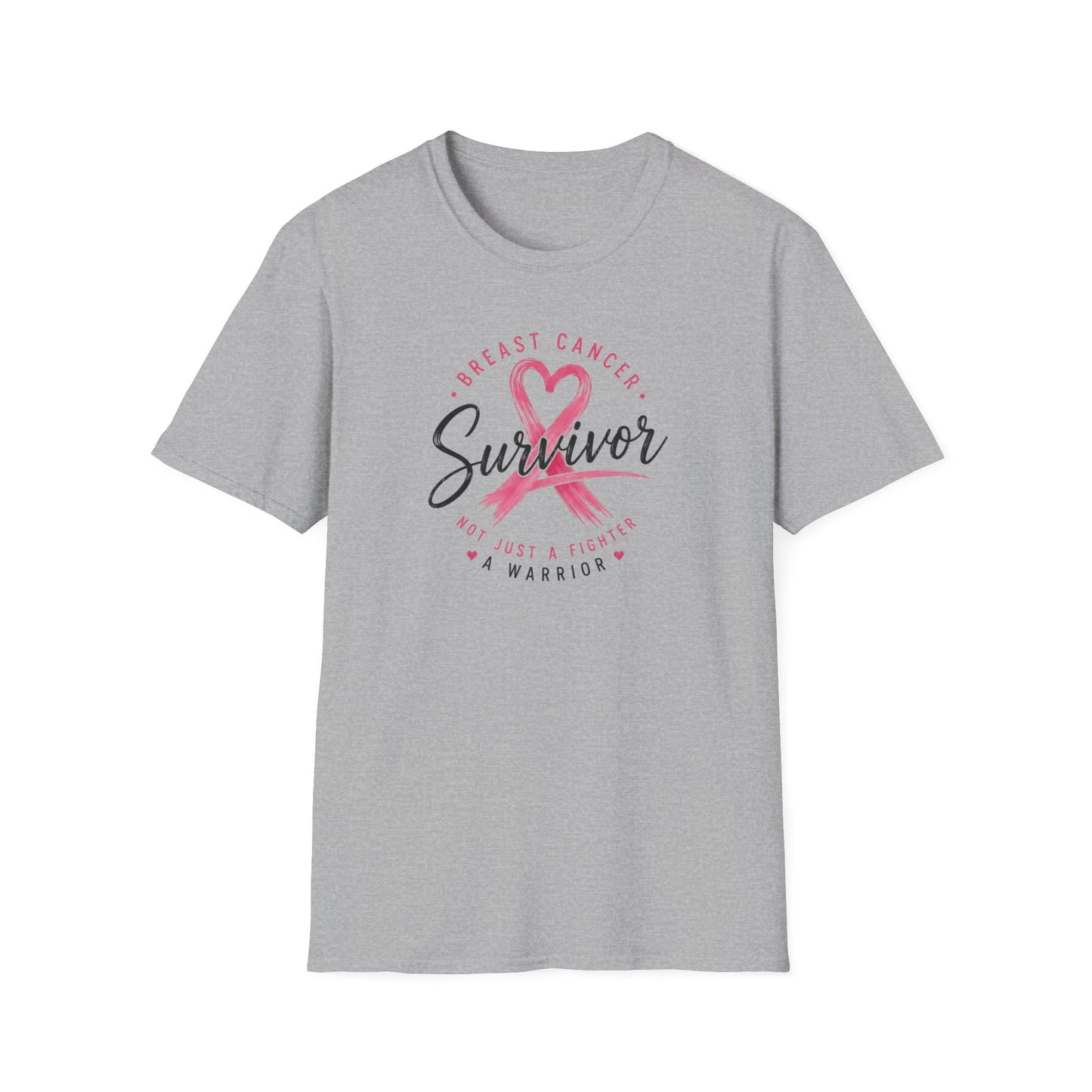 Breast Cancer Survivor - Warrior Unisex Softstyle T-Shirt