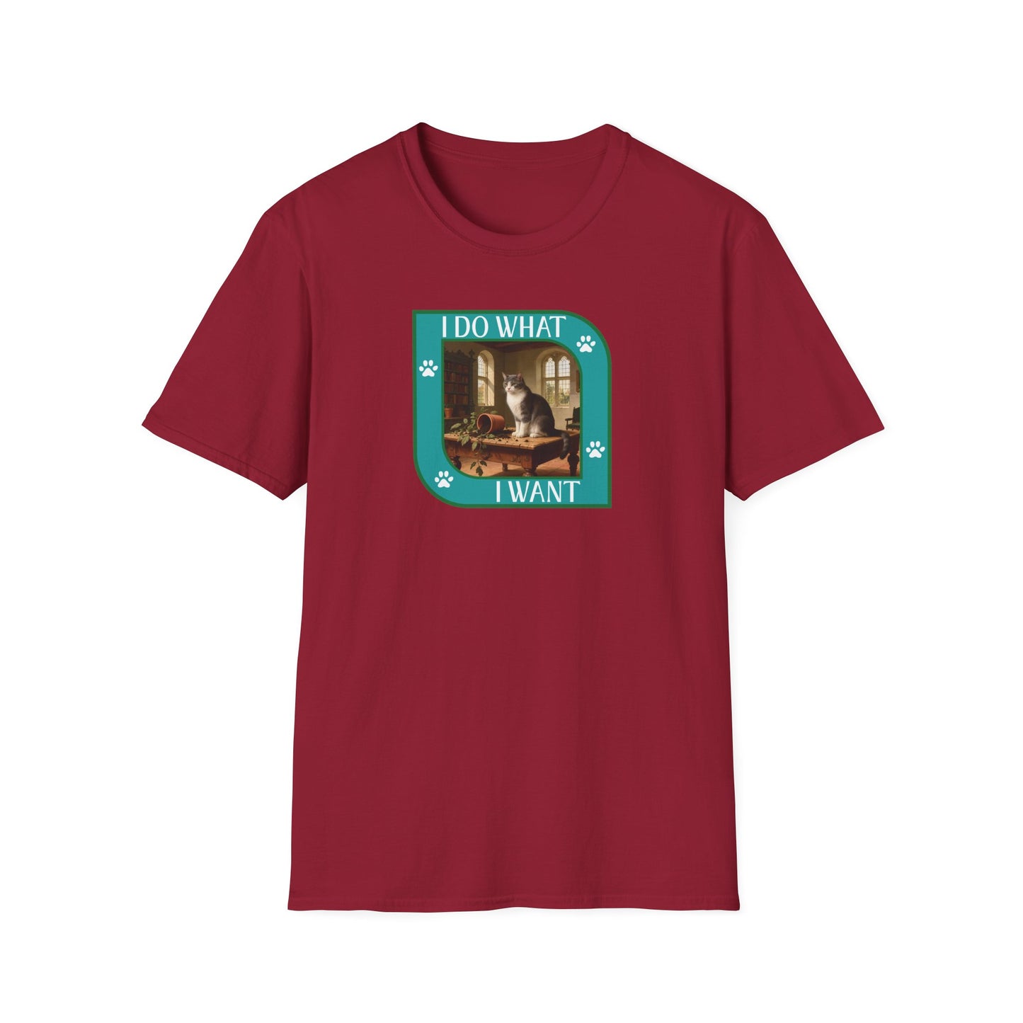 I Do What I Want Unisex Softstyle T-Shirt