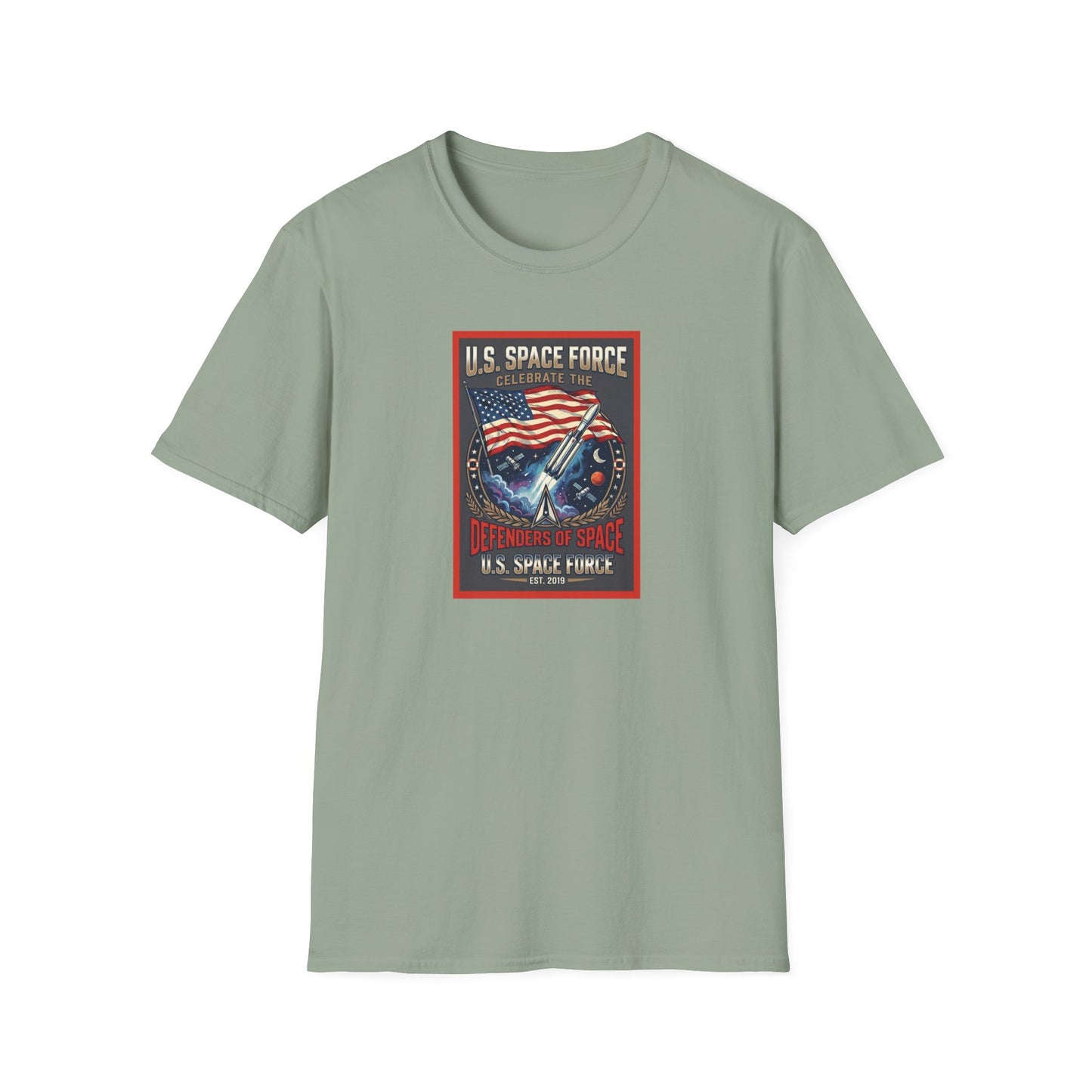 U.S. Space Force Defenders of Space Unisex Softstyle T-Shirt