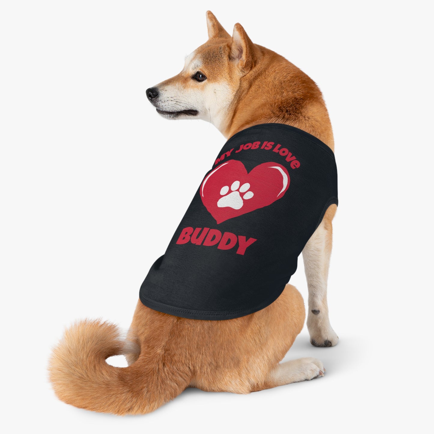 My Job Is Love PERSONALIZED Pet Tank Top