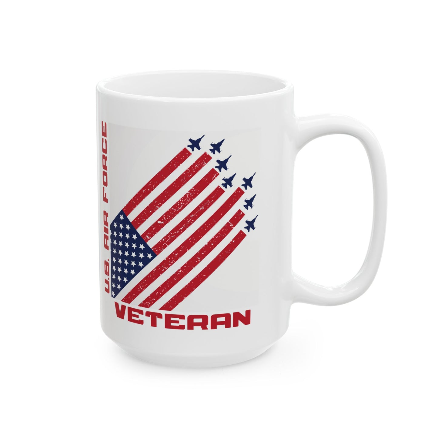 U.S. Air Force Veteran Ceramic Mug (11oz, 15oz)