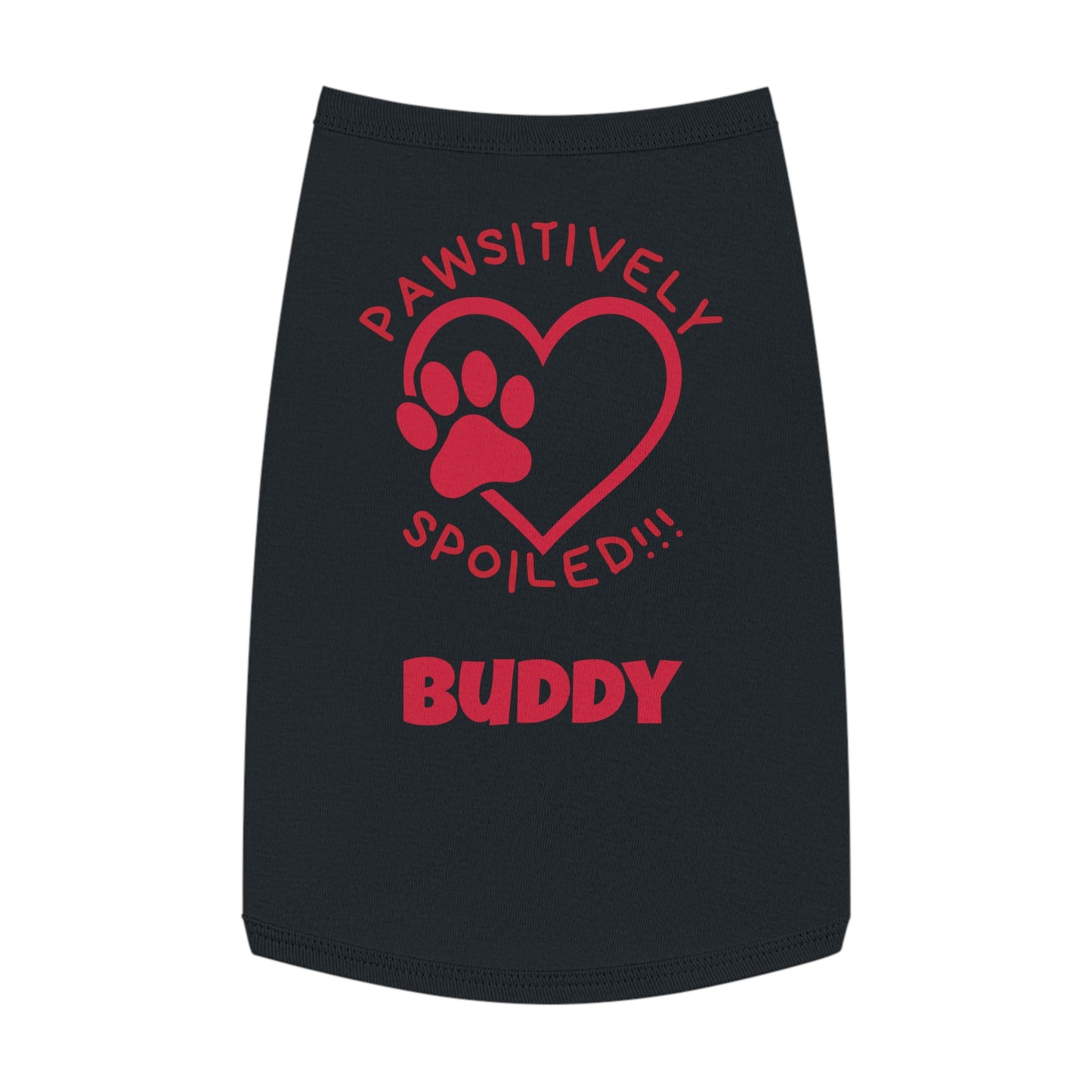 Pawsitively Spoiled PERSONALIZED Pet Tank Top