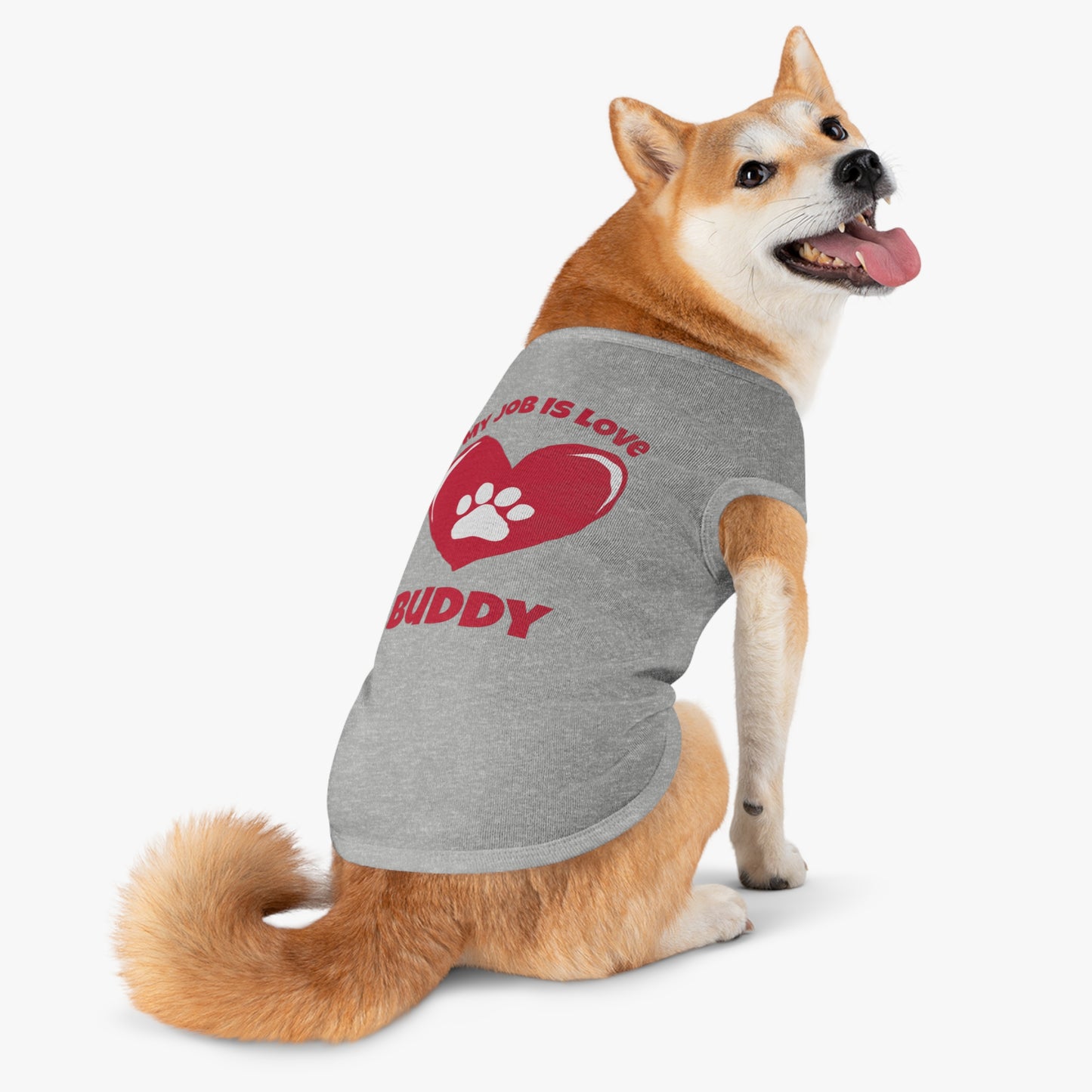 My Job Is Love PERSONALIZED Pet Tank Top