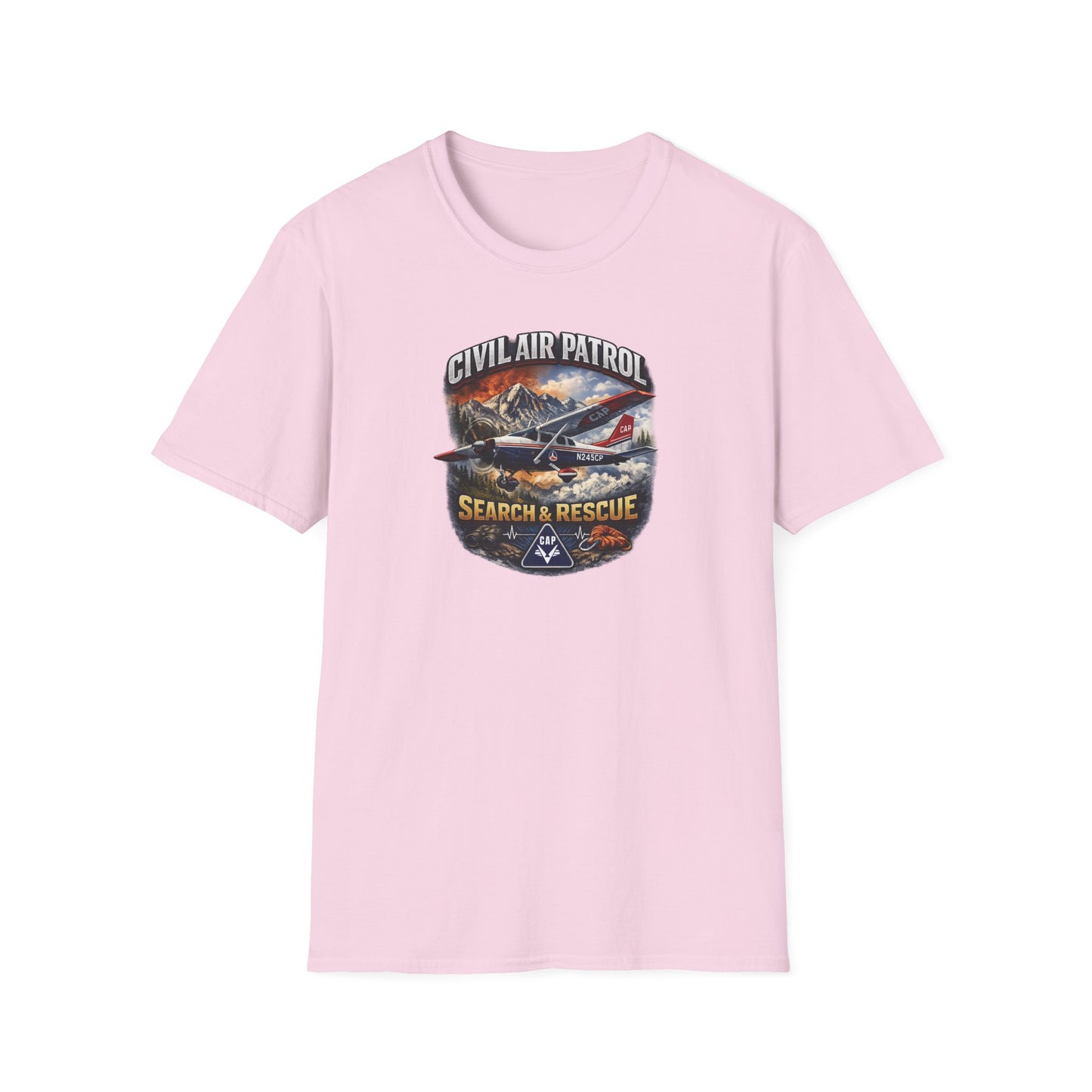 Civil Air Patrol: Search & Rescue Unisex Softstyle T-Shirt
