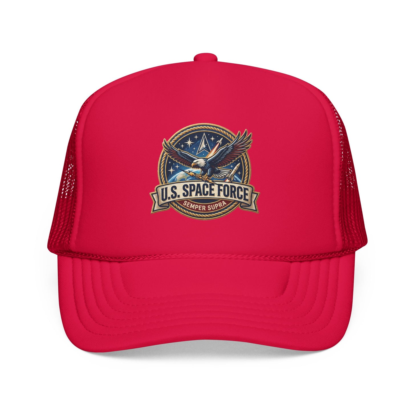 U.S. Space Force Patriotic Trucker Hat