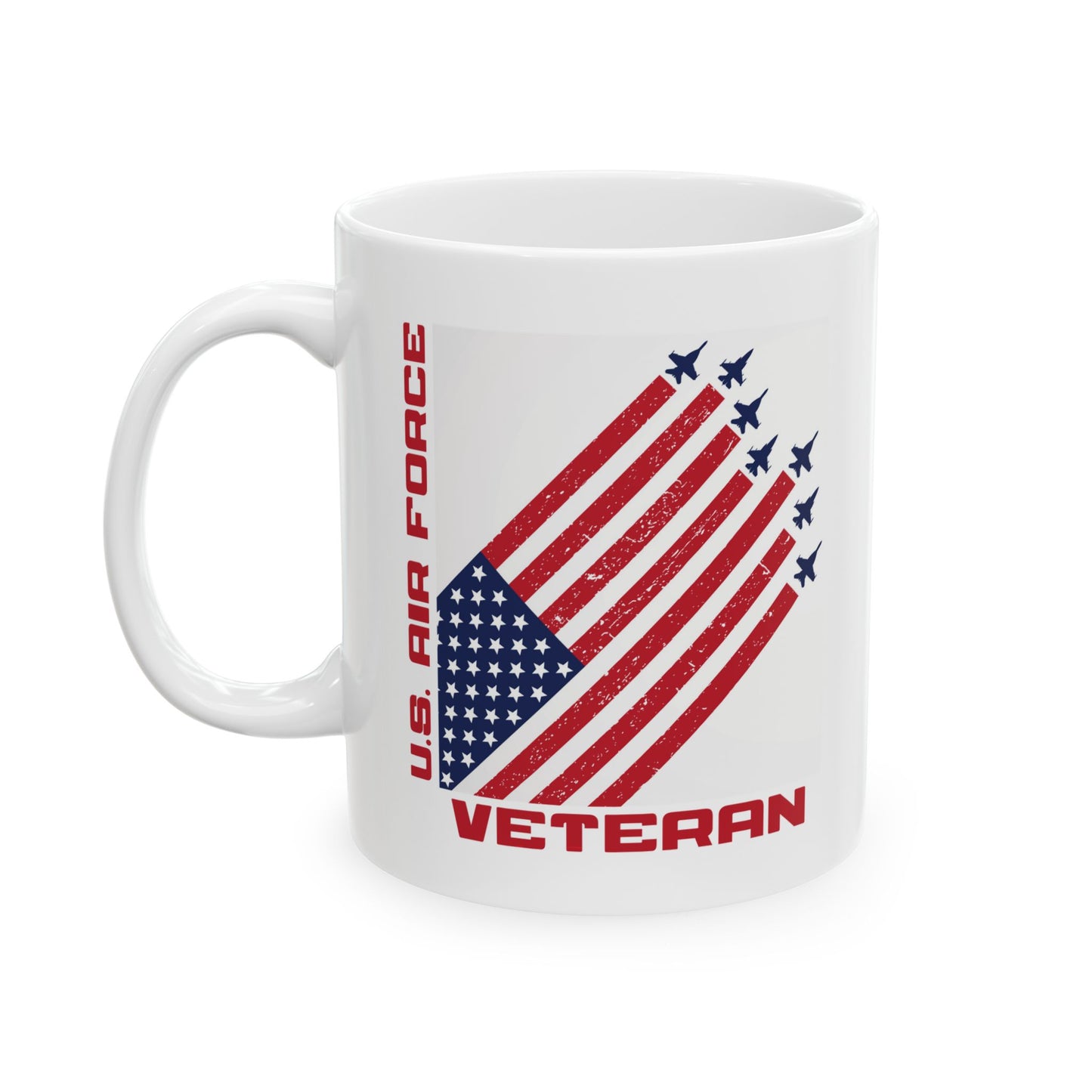 U.S. Air Force Veteran Ceramic Mug (11oz, 15oz)