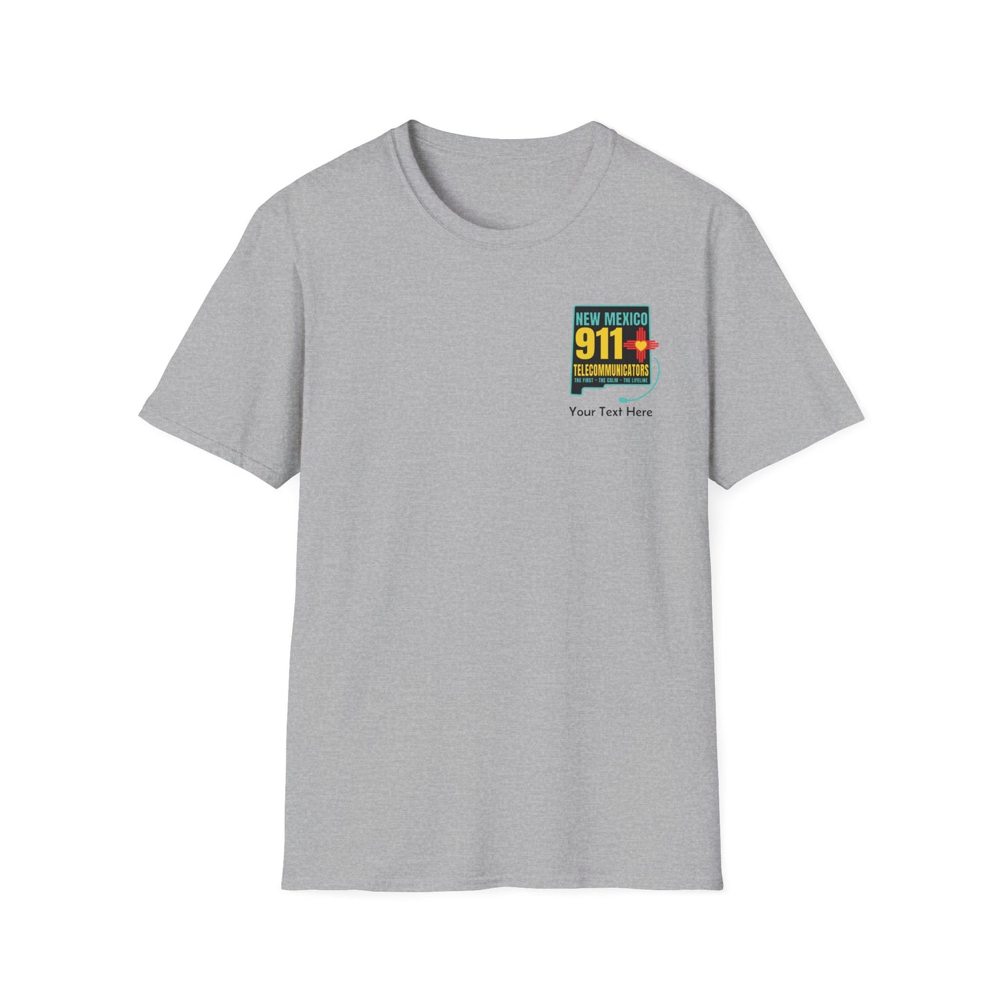New Mexico 911 Telecommunicators Unisex Softstyle T-Shirt