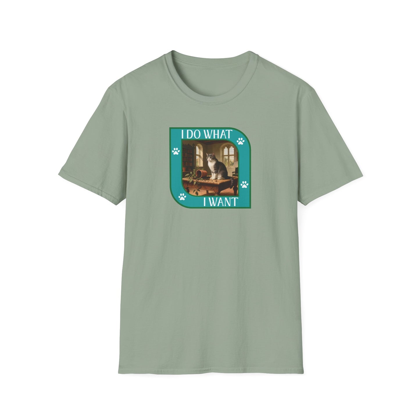 I Do What I Want Unisex Softstyle T-Shirt