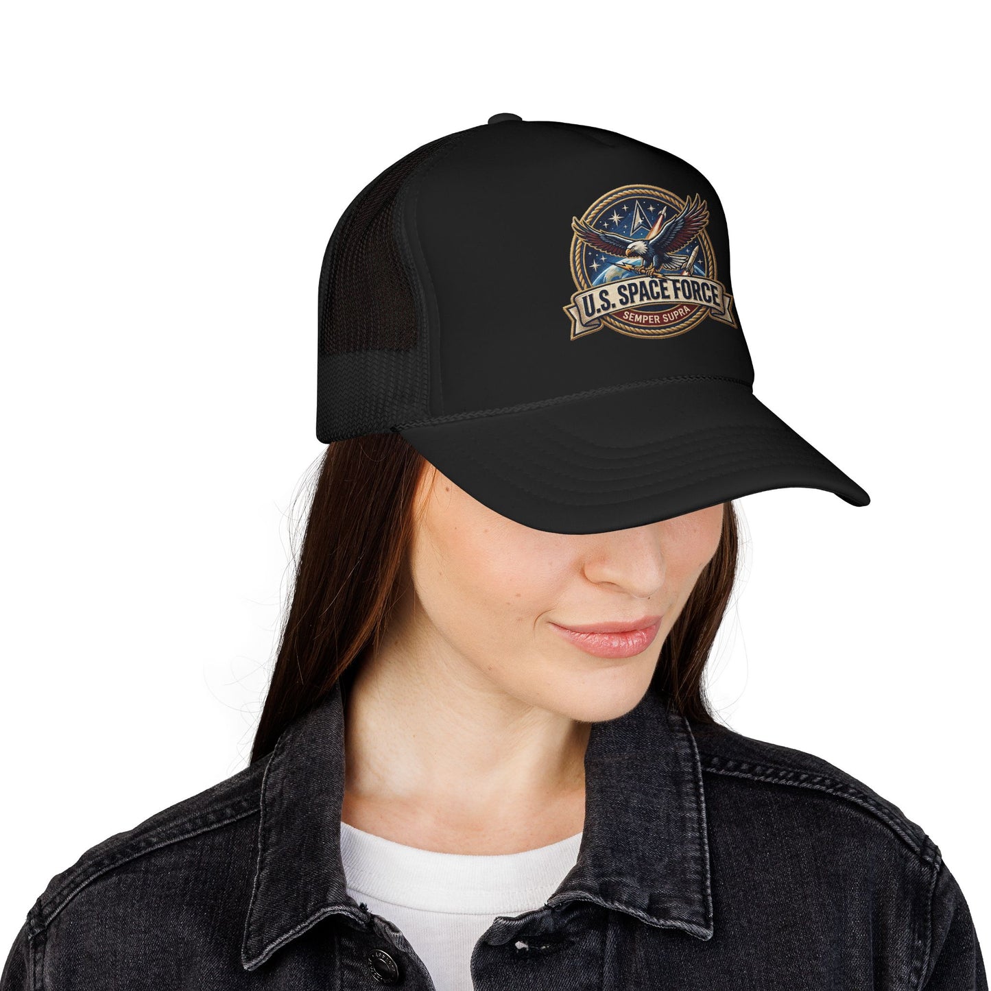 U.S. Space Force Patriotic Trucker Hat