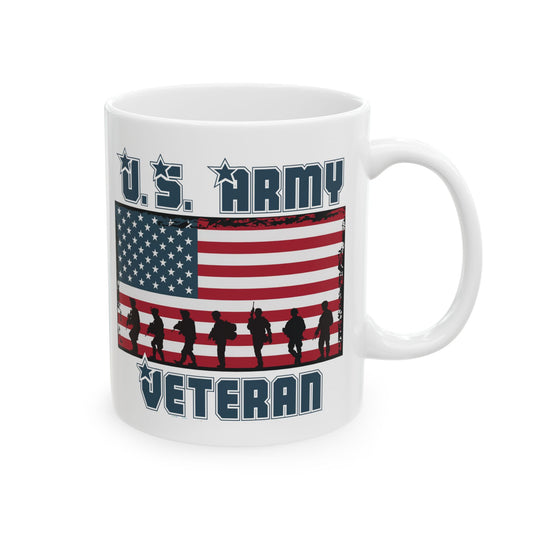 U.S. Army Veteran Ceramic Mug (11oz, 15oz)