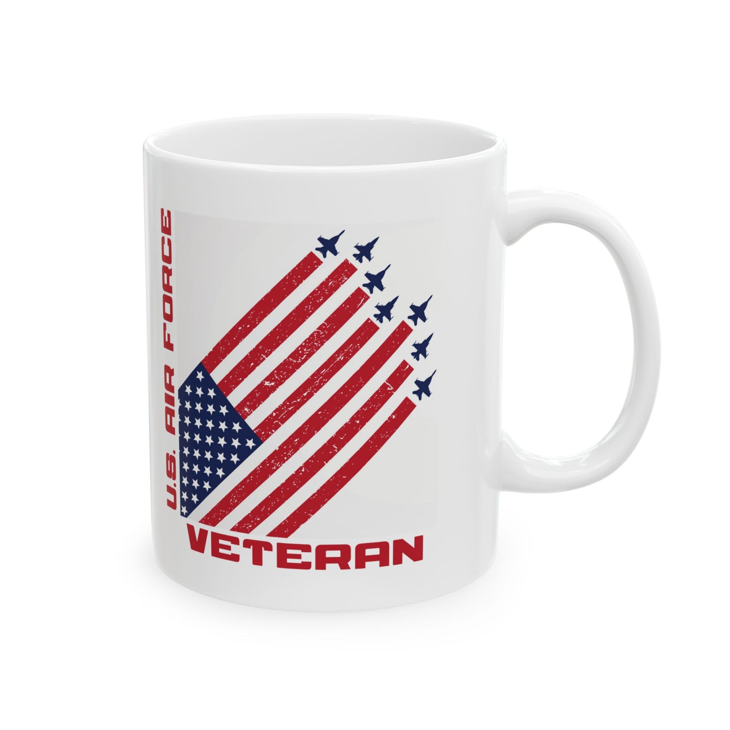 U.S. Air Force Veteran Ceramic Mug (11oz, 15oz)