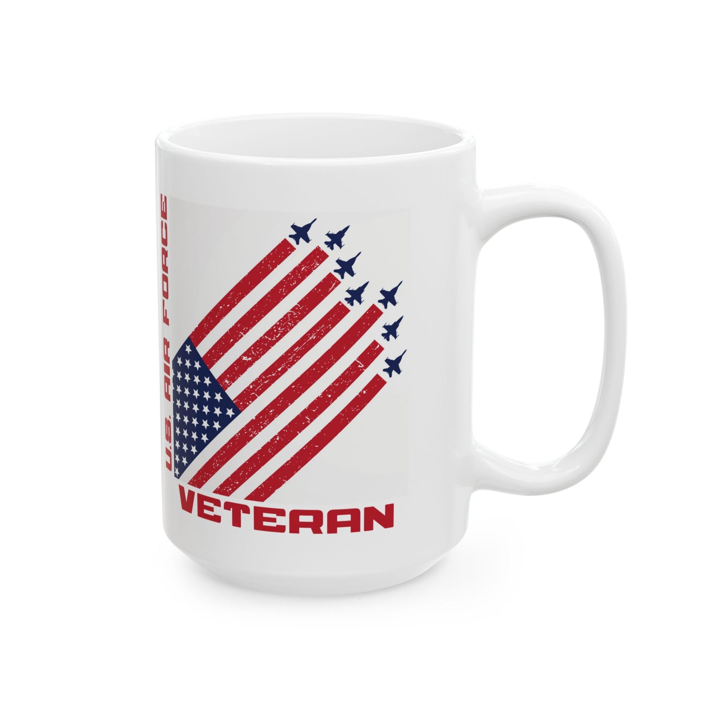 U.S. Air Force Veteran Ceramic Mug (11oz, 15oz)