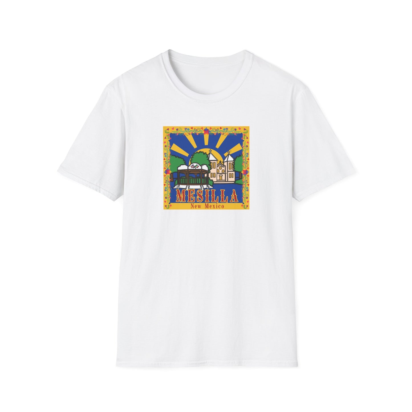 Mesilla - Square Unisex Softstyle T-Shirt