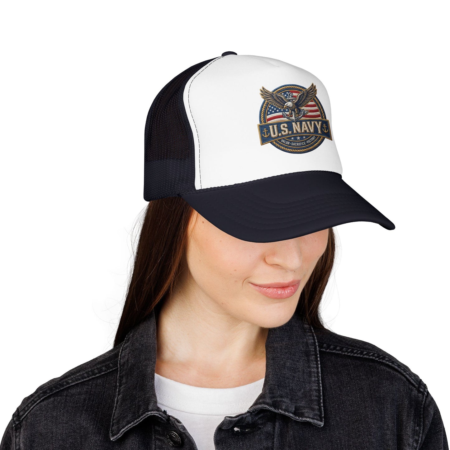 U.S. Navy Patriotic Trucker Hat