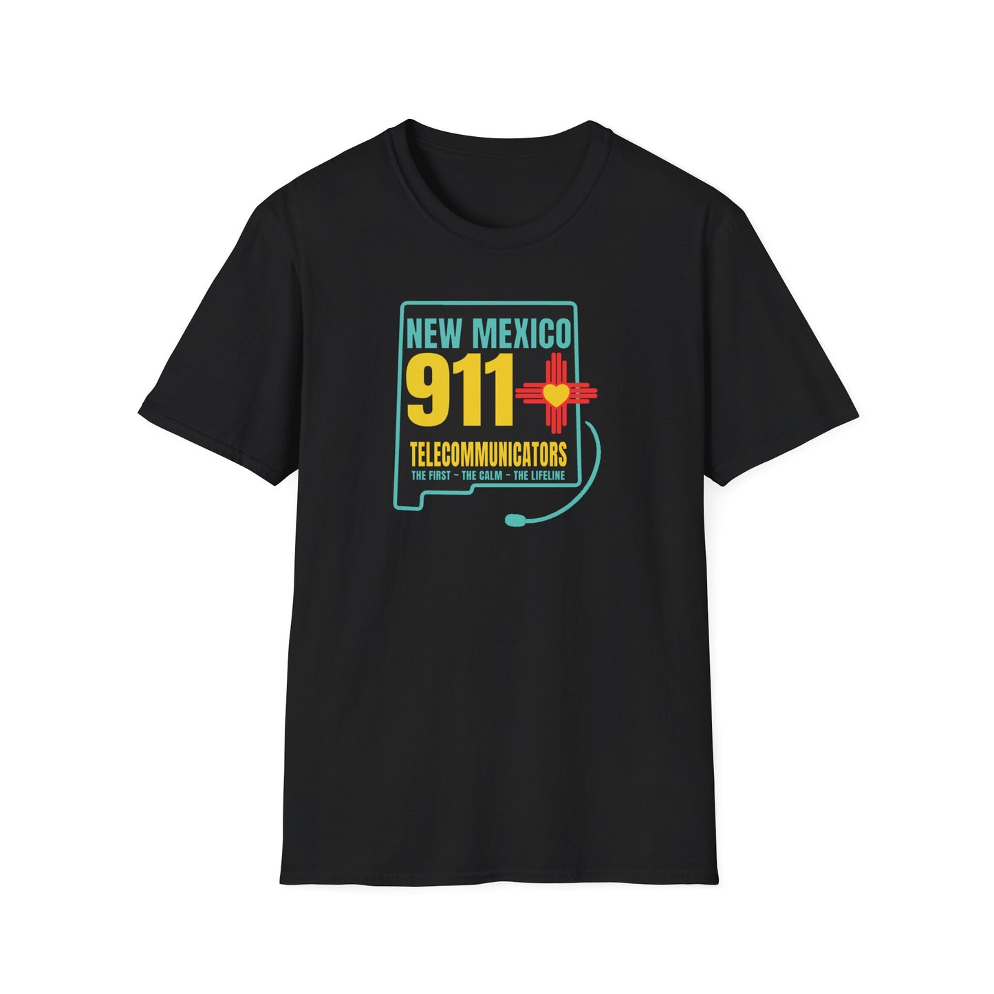 New Mexico 911 Telecommunicators Unisex Softstyle T-Shirt