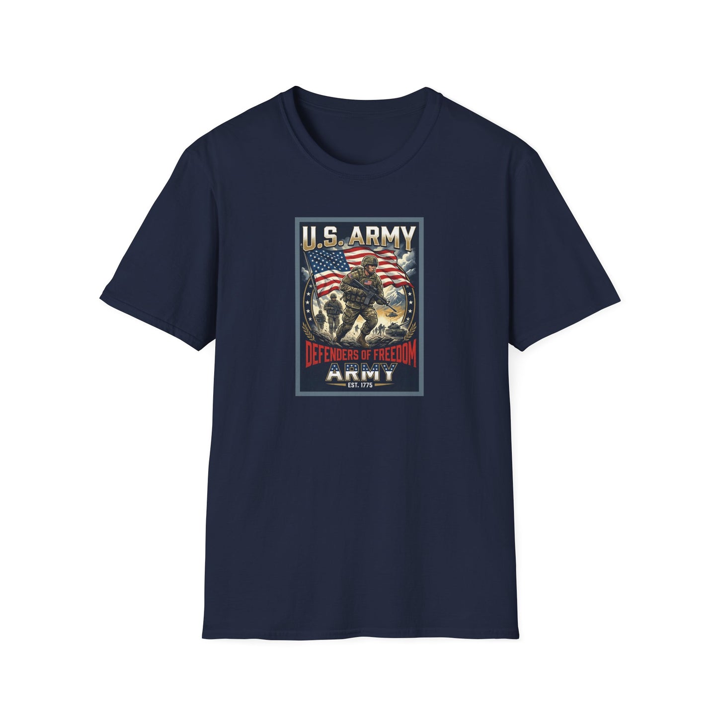 U.S. Army Defenders of Freedom Unisex Softstyle T-Shirt