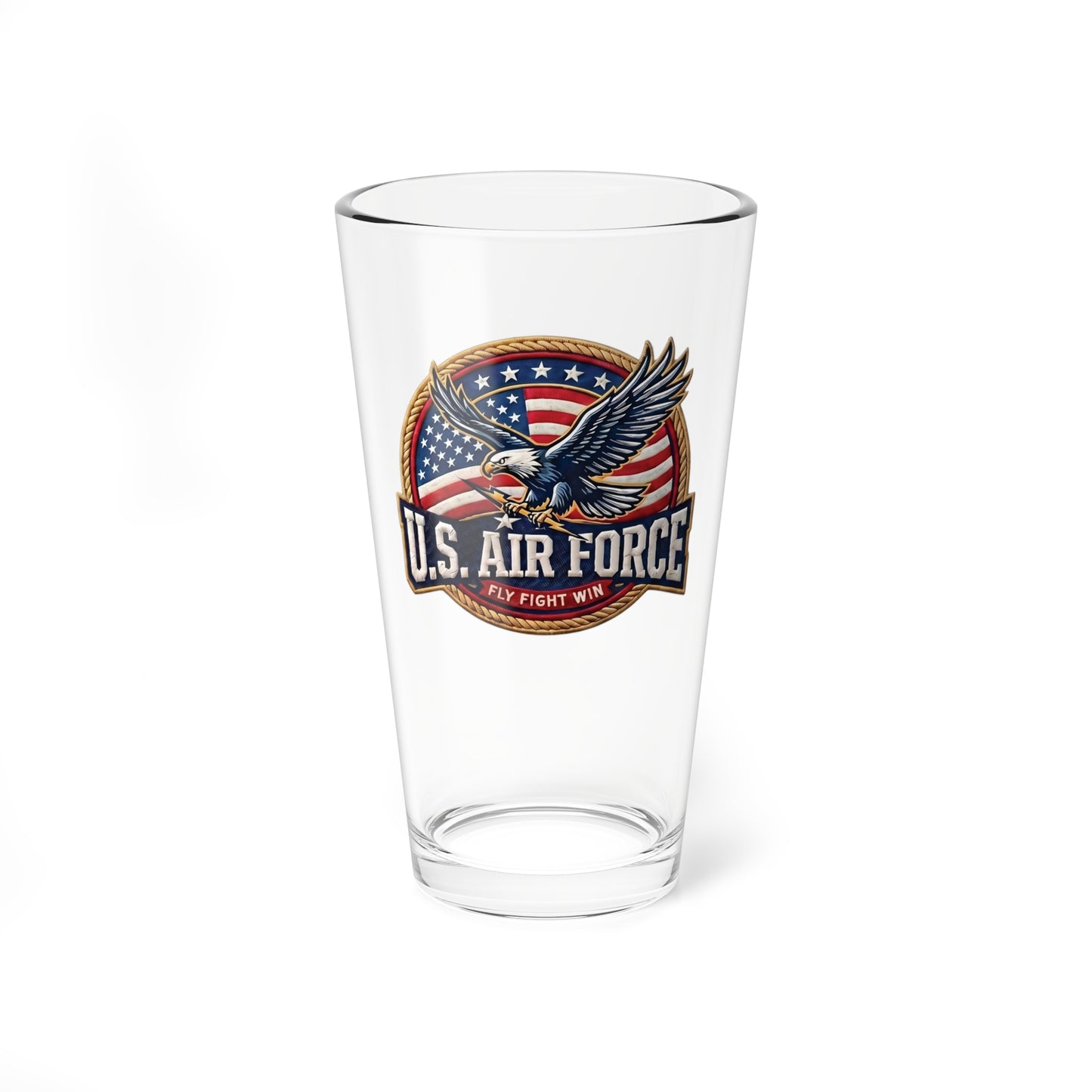 U.S. Air Force Patriotic Mixing Glass — 16oz