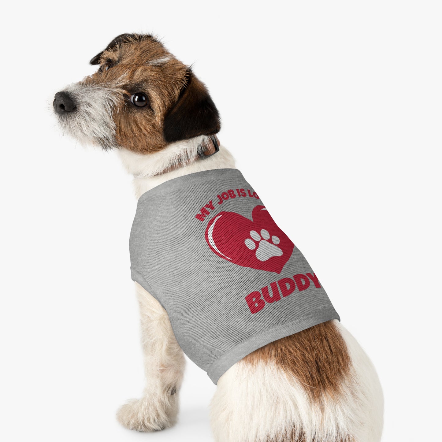 My Job Is Love PERSONALIZED Pet Tank Top