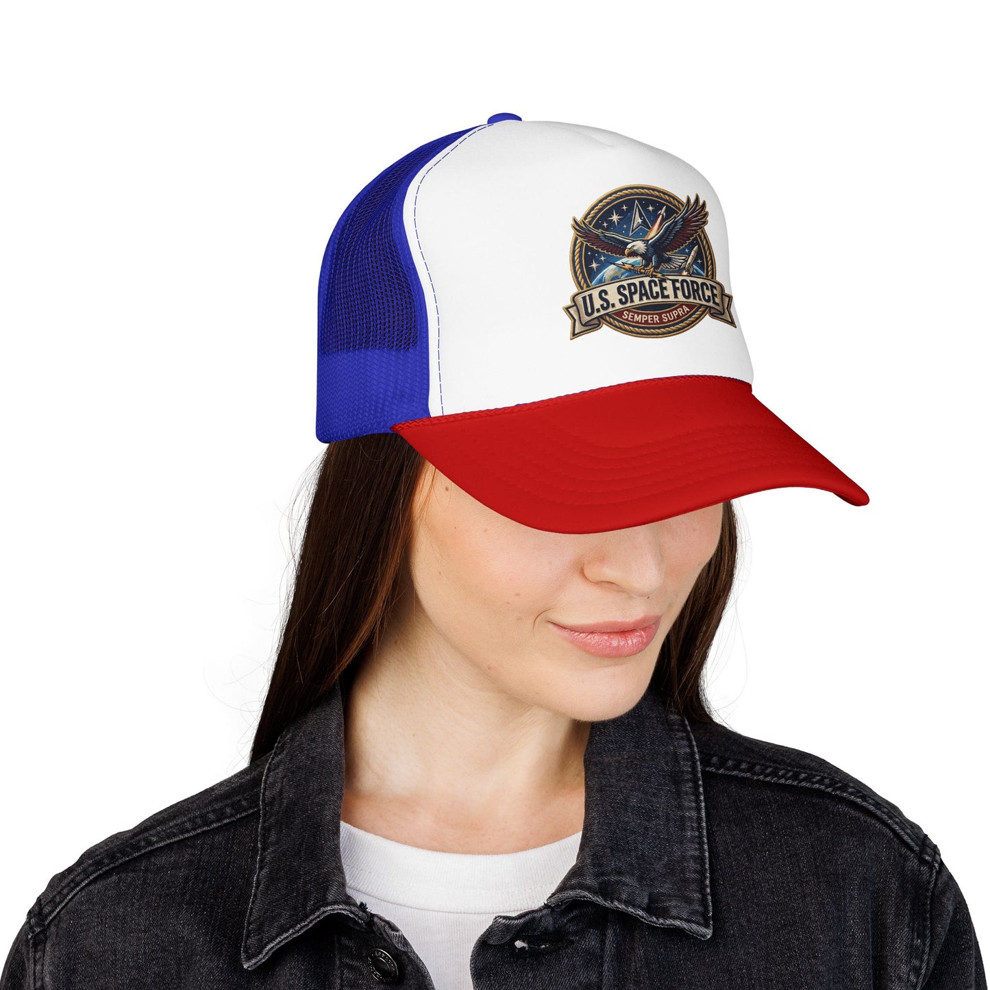 U.S. Space Force Patriotic Trucker Hat