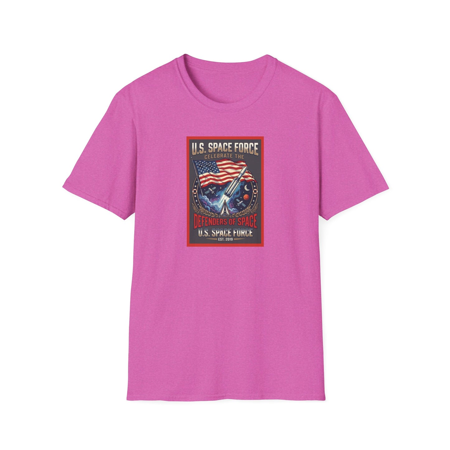 U.S. Space Force Defenders of Space Unisex Softstyle T-Shirt